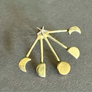 Pamela Love Moon Phase Earring